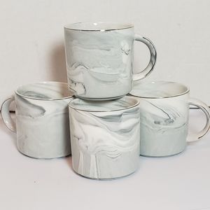 Marbelized Coffee Mug Set